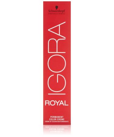 Schwarzkopf IGORA Royal Premium Hair Color 1-0 black 1 pack (1 x 60 ml) 1-0 schwarz 60 ml (Pack of 1)