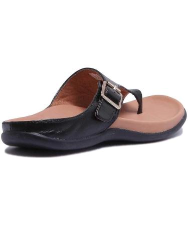 Strive Java Women's Comfort Sandals Black 6.5-7 | Arch Supportive & Comfortable - Buy Online on GoSupps.com