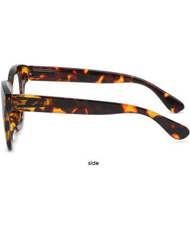 Zukky Tortoise Oversized Reading Glasses for Men & Women - Light-Blocking Computer Glasses with Spring Hinges AM50 (1.5x) - Buy Online on GoSupps.com