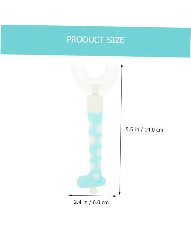 Plafope Children's Toothbrush Set - 3 Silicone Oral Care Tools for Kids | Gentle Mouth Cleaning & Dental Hygiene - Buy Online on GoSupps.com