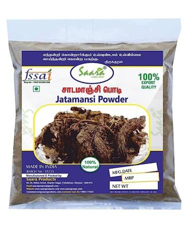 Saheli Jatamansi Powder for Hair & Skin Care 100g | Baalchad | Nardostachys Jatamansi | Balchar Powder - Pack of 1x100g