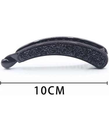 Rhinestone Banana Clips Crystal Hair Clips Rhinestone Hair Clips Banana Ladies Hair Accessories Hair Clips (Color : Coffee Gold Size : One Size) One Size Gold - Buy Online on GoSupps.com