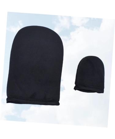 Ipetboom 2pcs Self Tanning Gloves Sunless Tanning Mitts for Easy Application Makeup Oil Use Compact Portable Design for Women Girls Protective Flocking Material - Buy Online on GoSupps.com