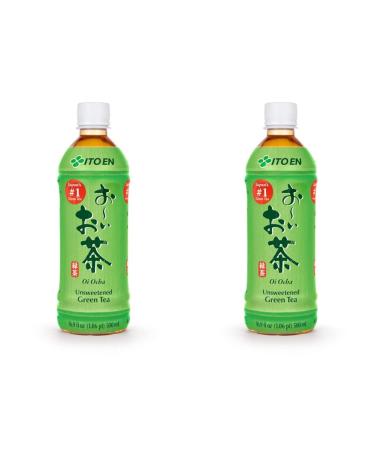 Ito en green tea unsweetened from entire selected tea leaves finished cooked tea in a practical bottle vegan and gluten -free (1 x 500 ml) (pack with 2) 500 ml (2 pack)
