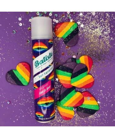 Batiste Dry Shampoo in Love Is Love 200ml Limited Edition Scent Sweet & Fruity Floral Fragrance No Rinse Spray to Refresh Hair in Between Washes - Buy Online on GoSupps.com