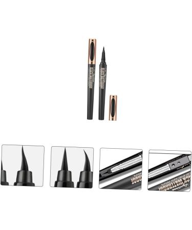 BELLIFFY 2pcs Makeup Eyeliner Waterproof Makeup Pencils for Eyes Gel Liner Eyeliner Eye Beauty Pens Abs Shell - Buy Online on GoSupps.com