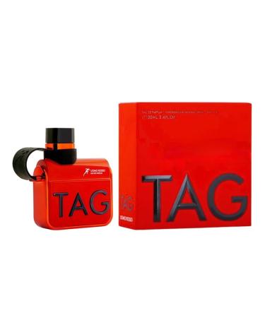 Tag Him Uomo Rosso Perfume Unforgettable Premium Long-Lasting Fragrance Amber Woody Essence for Men 100 ML (3.4 fluid ounce) Best for Gifting purpose - Buy Online on GoSupps.com