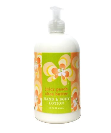 Buy Greenwich Bay JUICY PEACH Shea Butter Hand & Body Lotion - 16 oz | Enriched with Cocoa Butter for Soft Skin | International Shipping - Buy Online on GoSupps.com