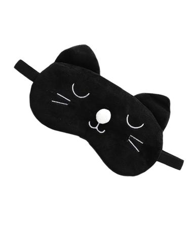 NOLITOY 1pc Sleep Mask Panda Mask Sleeping Eye Cover Cartoon Eye Shade Eye Blinders Sleeping Eye Patches for Adults Plush Eye Cover Sleep Eye Masks Cat Goggles to Sleep Polyester Travel