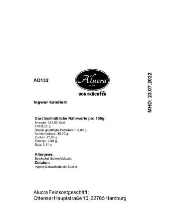 Ginger 250g - Premium Quality Dried Ginger for Culinary Use | International Shipping Available - Buy Online on GoSupps.com
