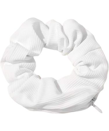 NNGT Pocket Hair Scrunchies Elastic Hidden Pocket Hair Ties Hair Bands with Zipper Pocket Storage for Putting Keys Small Items Women Girls Hair Accessories - Buy Online on GoSupps.com