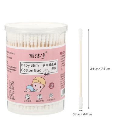 Beavorty Cotton Swabs - 2 Boxes Multi-Purpose Double-Headed Cotton Sticks for Baby Ear Cleaning & Safe Hygiene | International Shipping Available - Buy Online on GoSupps.com