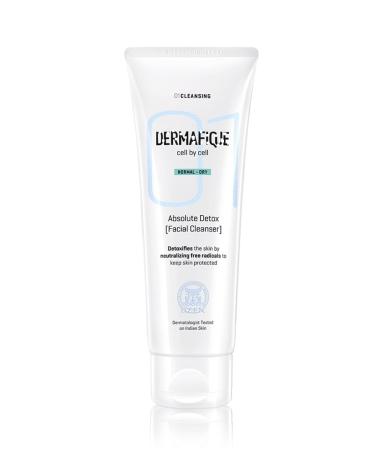 Absolute Detox Facial Cleanser 100ml with Bio-Active Cellulose Beads Face Wash Enriched with Vitamin E & Pomegranate Extracts | Soap Paraben & Alcohol Free | Dermatologist Tested Face Cleanser