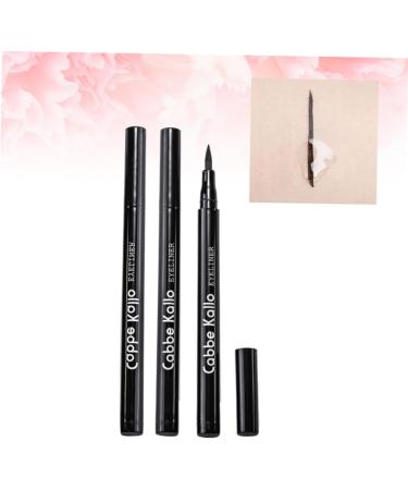 Beavorty 10 pcs Tool for Women Gel Cosmetics Smudge-proof Eyeliner Pen Dry Eye Black Fast Waterproof Liquid 1 count (Pack of 1) As Shownx2pcs - Buy Online on GoSupps.com