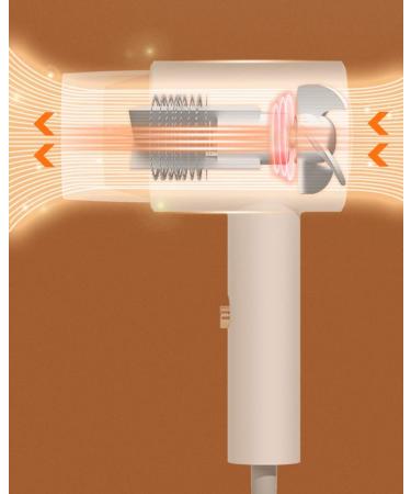 Ionic Hair Dryer 500W Travel Hairdryers for Women with 1 Nozzles Portable Mini Hairdryer for Women Constant Temperature Lightweight Hairdryers for Home Use - Fast Drying A Small Gift - Buy Online on GoSupps.com