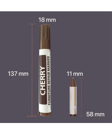 Furniture Repair Kit - 17 Markers & Wax Sticks for Wood Scratches Ideal for Wood Floors - Buy Online on GoSupps.com