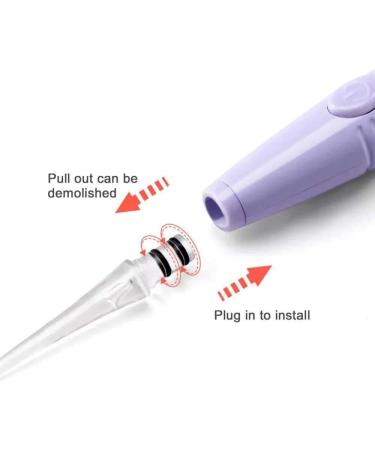 LUKEO 2Pcs/Set Baby Ear Cleaner Wax Removal Tool with Flashlight - Gray - Buy Online on GoSupps.com