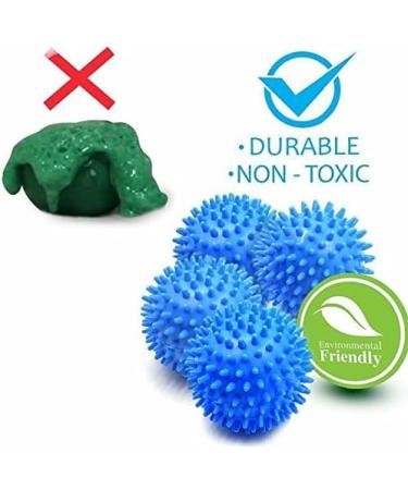 Reusable Laundry Dryer Balls | Eco-Friendly Fabric Softener & Static Reducer | Faster Drying & Fewer Wrinkles - Buy Online on GoSupps.com