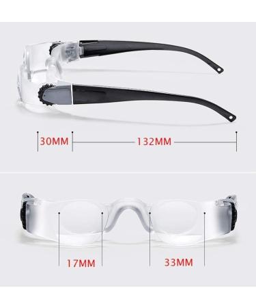 Head-Mounted Glass Adjustable Magnification 2X Optical High-Definition Acric Double Lens Portable Eye-Protecting Glass Study and Appreciation of Office Learning Good Times - Buy Online on GoSupps.com