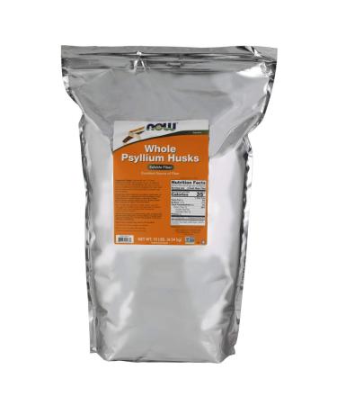 NOW Foods - Whole Psyllium Husk Mega Pack - 10 lbs.