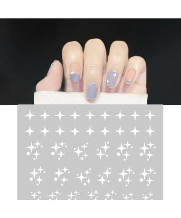 PC Hot Self-adhesive Back Glue Nail Supplies DIY Salon Nails Sticker for Summer Star Cloud Nail Sticker Nail Art Decorations Nail Art Sticker(1322) Style1322 - Buy Online on GoSupps.com