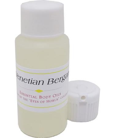 Tom Four: Venetian Bergamot - Type For Men Cologne Body Oil Fragrance Flip Cap - Light Gold - 1 oz. - ID#39409 1 Fl Oz (Pack of 1)