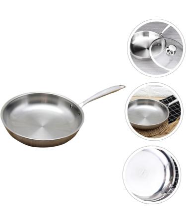 ABOOFAN 1 Pc Stainless Steel Non Stick Pan Omelet Fry Pan Egg Frying Pans Stainless Steel Cookware Stainless Steel Cooking Pan Induction Cooker 304 Stainless Steel Kitchen Pot - Buy Online on GoSupps.com