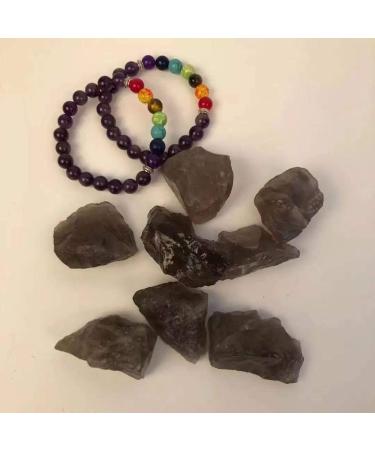 1pc Natural Rough Smoky Quartz Rough Crystal Stone Obelisk - Buy Online on GoSupps.com