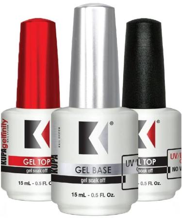 GelFinity Soak Off Gel Topcoat Gloss (No-Wipe) 0.5oz/15mL - Long-lasting Shine for Nails - Buy Online on GoSupps.com