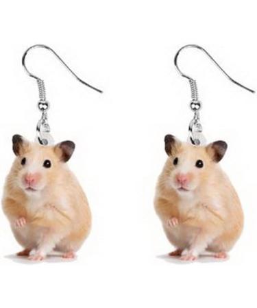Feyley Animal Earrings for Women Cute Acrylic Duck Mouse Cat & Labrador Designs | Unique Fashion Jewelry - Buy Online on GoSupps.com