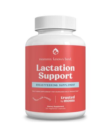 Lactation Support - Lactation Supplement For Breastfeeding - Increase Milk Supply Fenugreek Capsules - Blessed Thistle Fenugreek Seed Fennel And Milk Thistle Breastfeeding Supplements (120ct) 120 Count (Pack of 1)