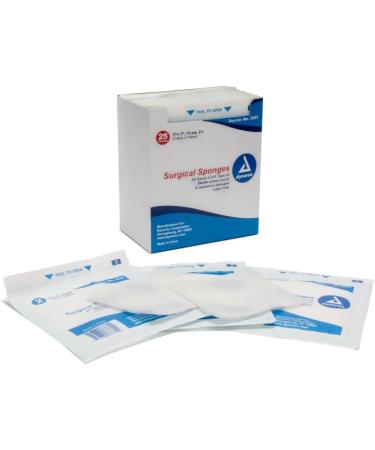 Dynarex # 3333 White 12-Ply 3" x 3" 100 Sterile Gauze Pads Health and Beauty  - Buy Online on GoSupps.com