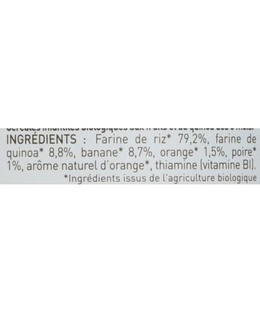 Babybio - C r ales 3 fruits avec Quinoa Bio 220 g - 6+ Mois - BIO - Buy Online on GoSupps.com