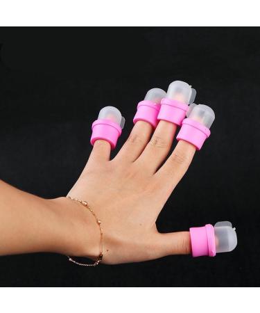 Ximimark 46pcs Nail Guard Kit | U-Curve Spill-Proof Protectors & 10pcs Nail Gel Soaker Caps | Salon-Grade Nail Care Tool for Home Use | International Shipping Available - Buy Online on GoSupps.com