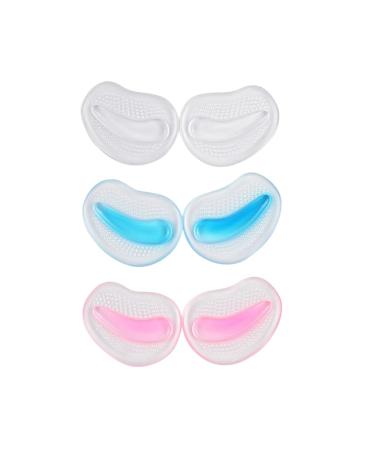 3 Pairs Shoe Inserts Insoles for High Heels Half Shoe Bunion Pads Half Insoles Damping Front Insole