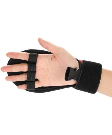 Finger Splint Brace ability Finger Anti Spasticity Rehabilitation Auxiliary Training Gloves for Stroke Hemiplegia Patient and Athlete Finger Rehabilitation Universal Single Hand Grip(Sticker gloves) - Buy Online on GoSupps.com