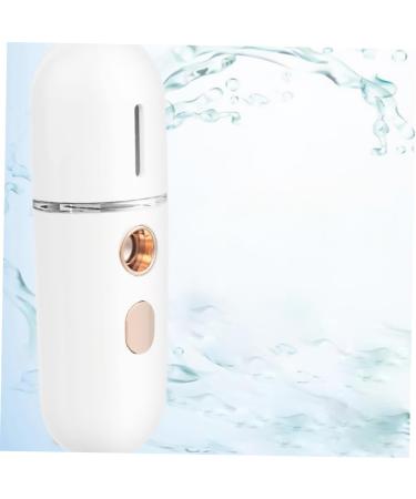 Mikinona Brumisateur Hydratant Nanom trique Portable Compact Vaporisateur Facial pour Femmes Soins de Beaut Visage Visage Bureau Voyage Blanc - Buy Online on GoSupps.com