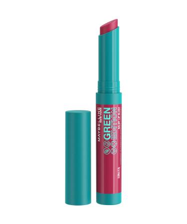 Maybelline Maybelline New-York - Long-Lasting Colour Lip Foundation & Hydration - Enriched with Mango Oil - Green Edition Balmy Lip Blush - Midnight (001)