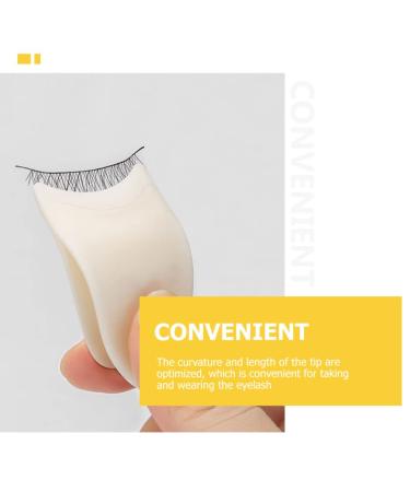 FRCOLOR False Lashes Applicator Tool - 2 Pack Beige | Perfect Makeup Tool for Beginners | Easy Lash Application - Buy Online on GoSupps.com