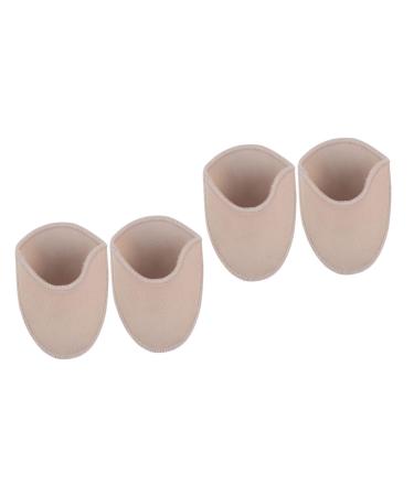 Healvian 2 Pairs Silicone Toe Sleeve Insoles Pantumblas De Mujer Dance Shoe Pad Ballet Toe Cushion Ladies Pumps Pointe Shoe Toe Pads Ballet Pointe Cap Toe Caps Women's High Heels Front Pad