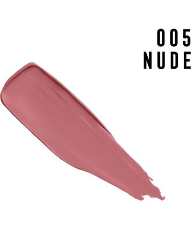 Max Factor Velvet Mattes Lipstick 3.5g Nude 05 - Infused with Oils & Butters - Buy Online on GoSupps.com