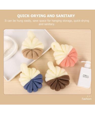 Buy Beaupretty Sensitive Wash 5pcs Shower Ball Scrubber - Two-Color Bath Balls for Adults & Kids | Soft Foam Soap Sponges | Ideal for Bulk Bathing - Buy Online on GoSupps.com