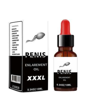 huile de massage am liorant les hommes huile d'agrandissement du p nis pour hommes pour prolonger la vie sexuelle Massage g nital masculin 10 ml Plus grand plus long plus fort (M 1PC) M 0.25 ml (Lot de 40)