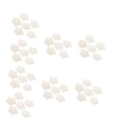 FRCOLOR 24 Pairs Cuttable Half Size Stickers Ladies Shoes Heels Women Shoes Sneakers Heel Bunion Heel Pad High- Heeled Shoes Pad Shoe Insoles Heel Stickers Women's White Thicken Sponge
