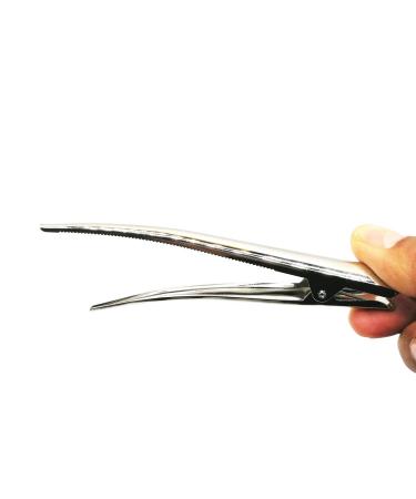CONOFA 6 Pack Duckbill Hair Clips for Chic Styling - Silvery Crocodile Accessories - Buy Online on GoSupps.com