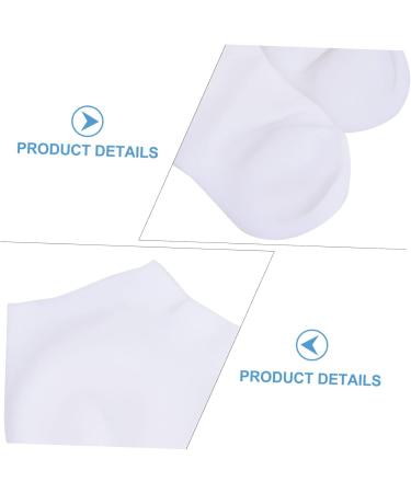 HAPINARY Ladies Socks 1 Pair Protective Socks Moisturising Socks Silicone Socks Moisture Socks for Dry Feet Spa Soften Socks Spa Gel Socks Aloe Socks Silicone Gel Sebs Jelly Miss - Buy Online on GoSupps.com