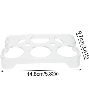 Housoutil 3pcs Egg Storage Box Egg Dispenser Egg Storage for Countertop Container Automatic Pp Assorted Colorx3pcs 14.8x9.7x2cmx3pcs - Buy Online on GoSupps.com