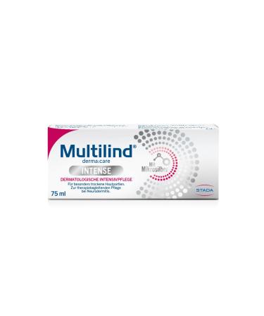 Multilind microsilver cream - intensive care with microsilver for dry skin areas - for therapy -contraceptive care for neurodermatits - 1 x 75 ml cream - Buy Online on GoSupps.com