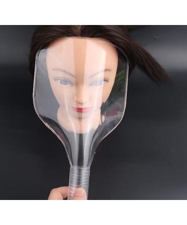 Clear Plastic Hairspray Face Shield - Barber Salon Hairdressing Shield for Face and Eyes Protection - Buy Online on GoSupps.com
