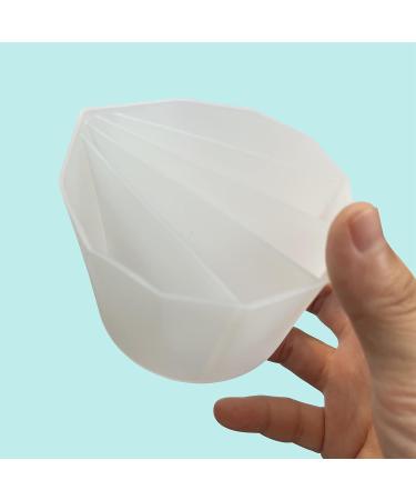 Cotsdan 4 Silicone Split Cup for Acrylic Paint Resin Pouring - Reusable DIY Jewelry Making Tool - Buy Online on GoSupps.com